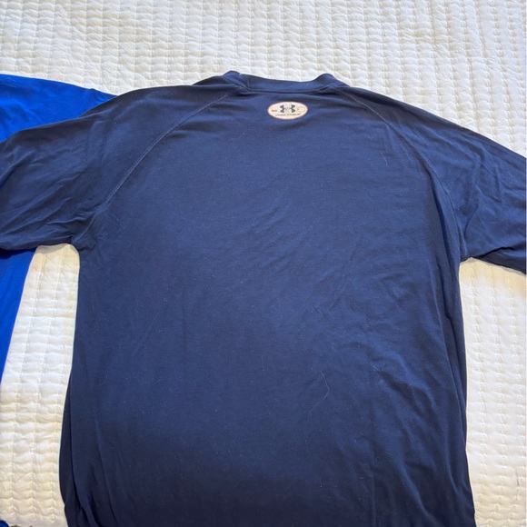 Under Armour shirts. Two shirts.
Navy and Blue.
Size small - Picture 4 of 7